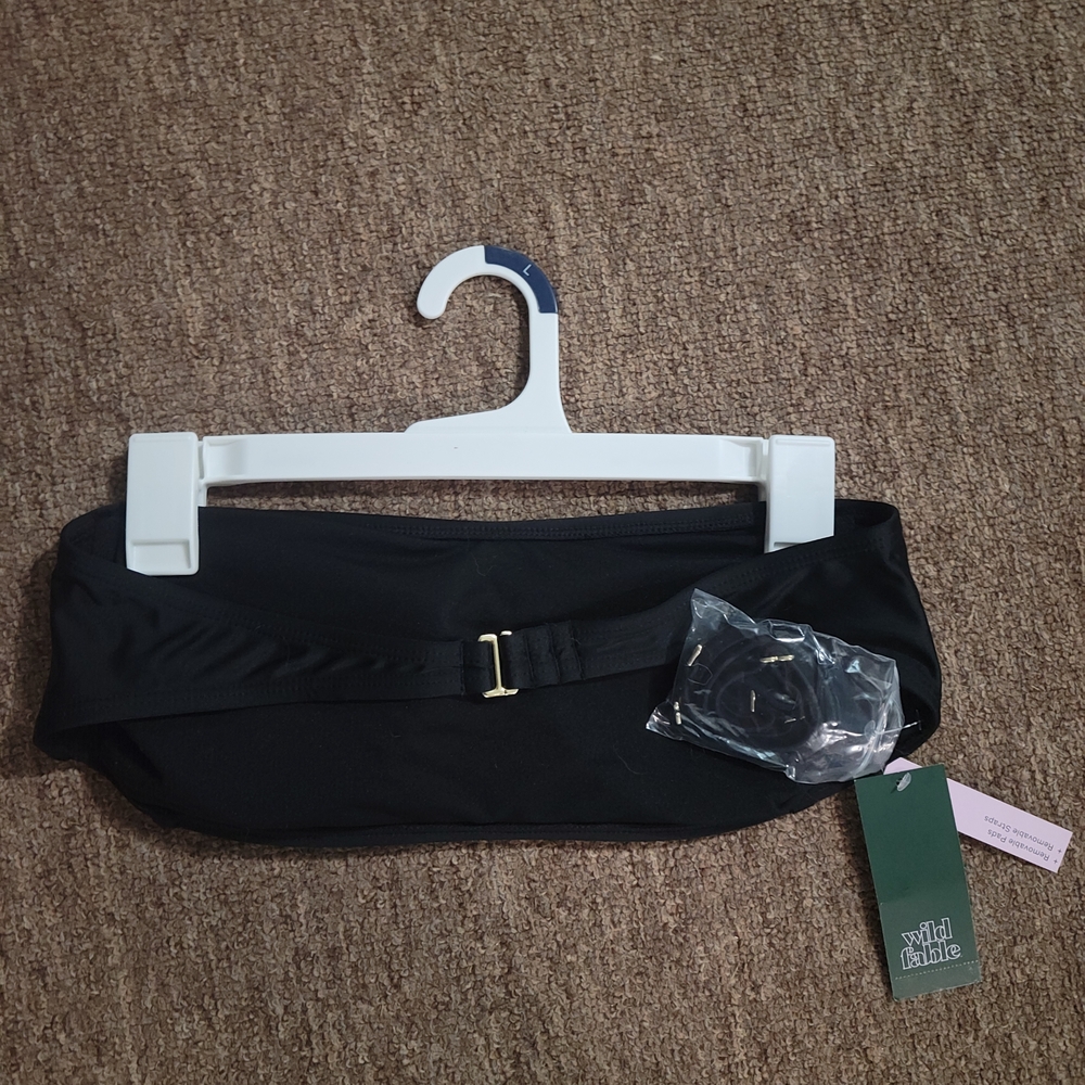 Wild Fable Black Bandeau Top - Picture 2 of 4